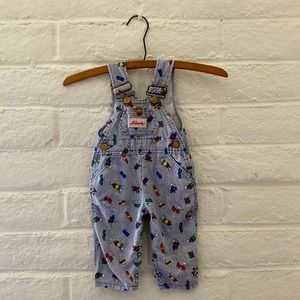 Vintage Liberty Striped Car Boat & Plane Overalls